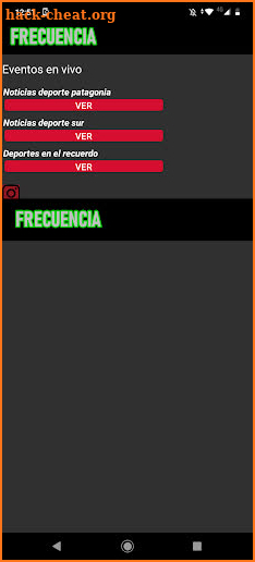 Frecuencia screenshot