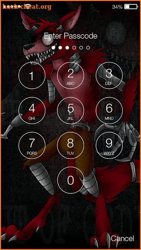 Freddy's ART Five Nights Lock Security Password screenshot