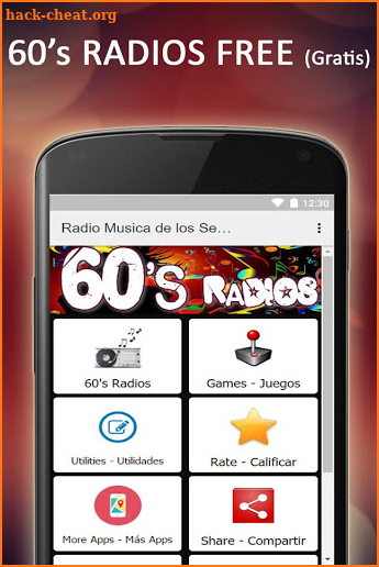 Free 60s & 50s Radios Music screenshot