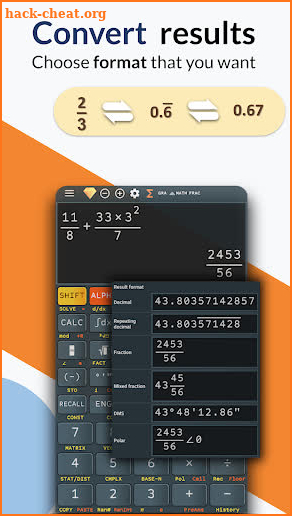 Free Advanced calculator 991 es plus & 991 ex plus screenshot