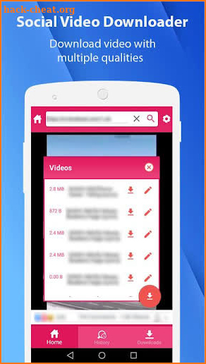 Free all Social Video Downloader screenshot