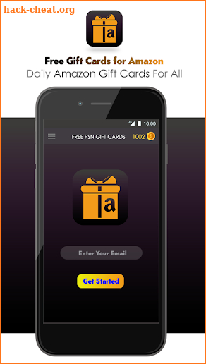 Free Amazon Gift Cards Generator screenshot