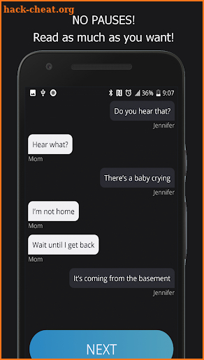 Free and Scary Chat Stories - Gripped on Texts screenshot