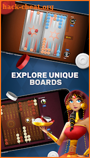 Free Backgammon Go: Best online dice & board games screenshot