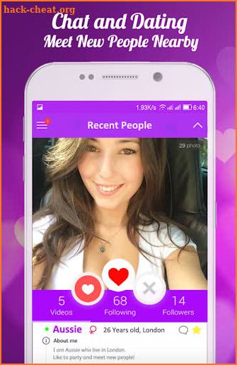 Free Badoo Dating People Chat Tips screenshot