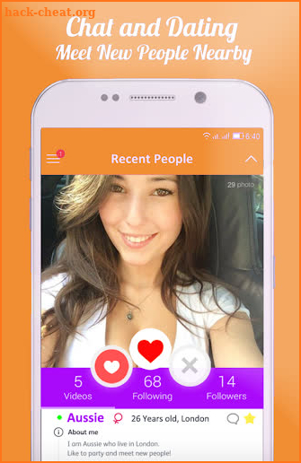 Free Badoo Meet Dating People Tips screenshot