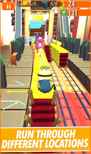 Free Banana subway rush 3D screenshot