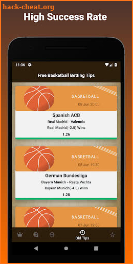 Free Basketball Betting Tips screenshot