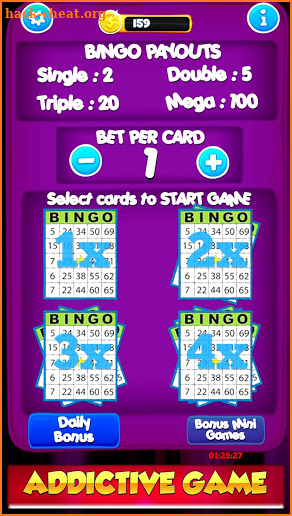 Free Bingo New Cards Game - Vegas Casino Feel screenshot