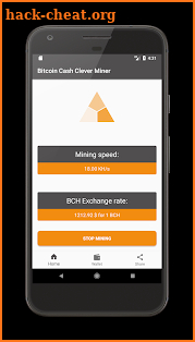 Free Bitcoin Cash BCH Miner screenshot