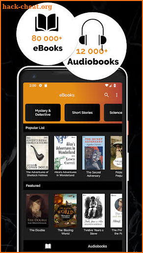 Free Books & Audiobooks screenshot