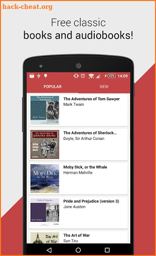 Free Books and Audiobooks screenshot