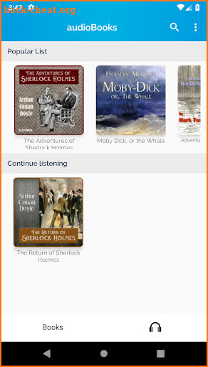 Free Books and Audiobooks - read and download screenshot