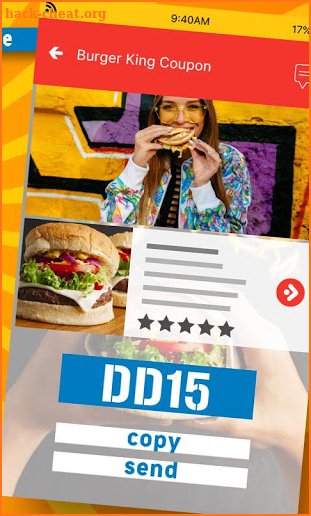 Free BurgerKing Coupons screenshot