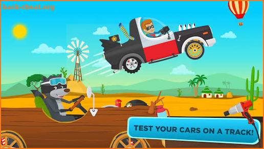 Free car game for kids and toddlers - Fun racing . screenshot