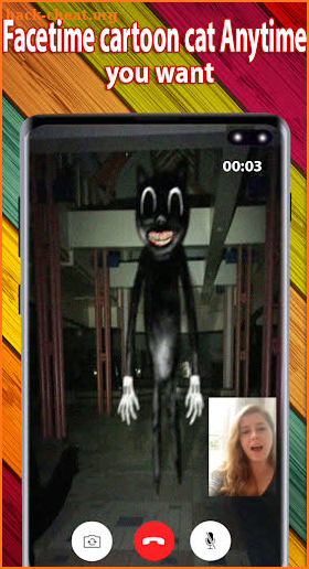 Free Cartoon Cat Horror Call 2 screenshot