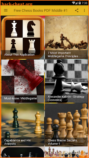 Free Chess Books PDF (Middlegame #1) screenshot