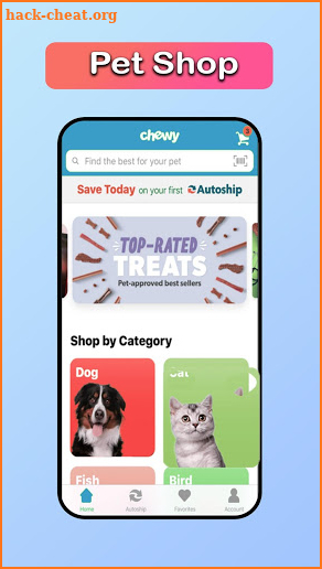 Free Chewy Pet Lovers Shop Tips screenshot