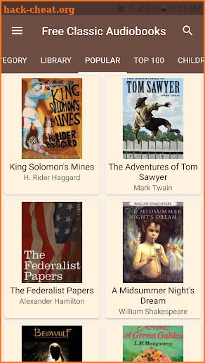 Free Classic Audiobooks - Read and listen screenshot