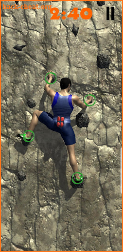 Free climbing screenshot