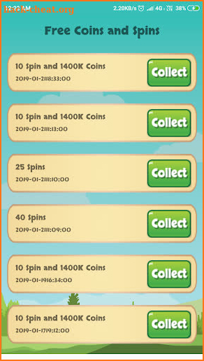 Free Coins and Spins screenshot