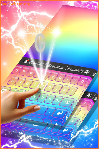 Free Colorful Keyboard screenshot