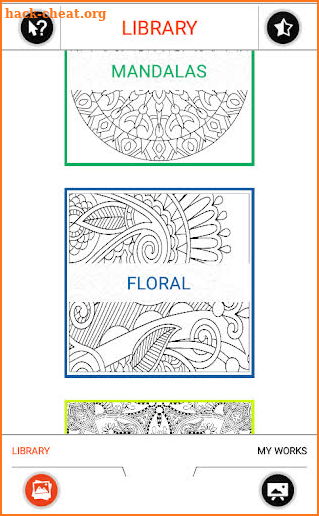 Free Coloring Book - Images and Mandalas- ColorZen screenshot