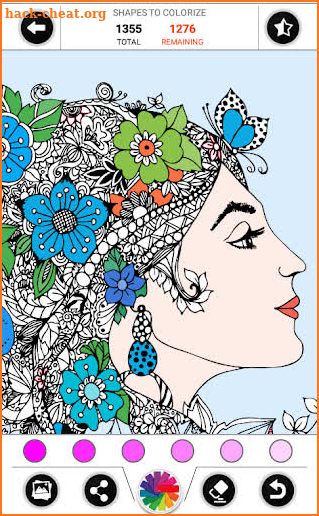 Free Coloring Book - Images and Mandalas- ColorZen screenshot