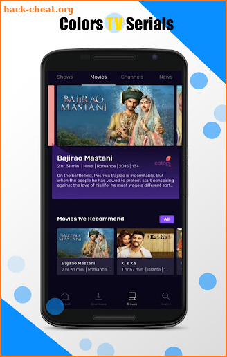 Free Colors TV Serials Guide-Colors TV on voot screenshot