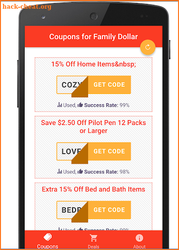 free coupons for family dollar screenshot