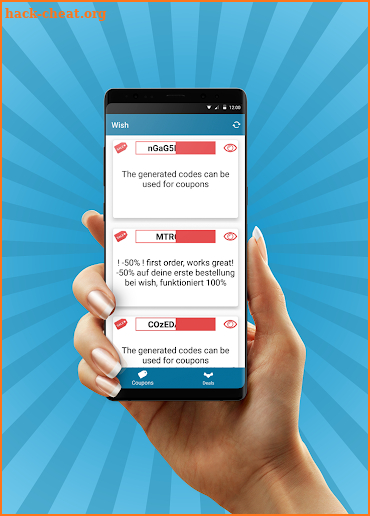 free Coupons for Wish screenshot