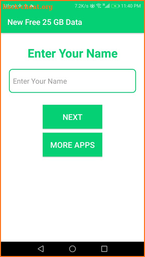 Free Data - Daily 100 GB Internet Get Free Prank screenshot