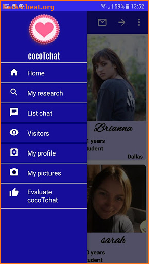 Free dating app & chat for young adults & teens screenshot