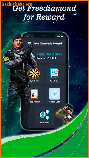 Free Diamonds Calc Garena New Fire 2021 screenshot