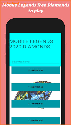 Free Diamonds counter For Mobile Legends | 2020 screenshot