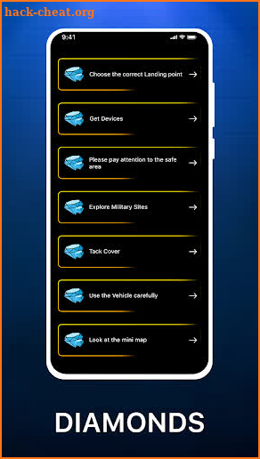 Free Diamonds Tips screenshot
