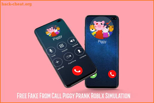 Free Fake From Call Piggy Prank Roblx Simulation screenshot