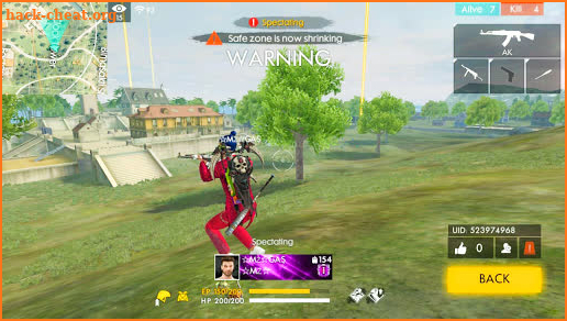 Free Fire tips - Grandmaster gameplay screenshot