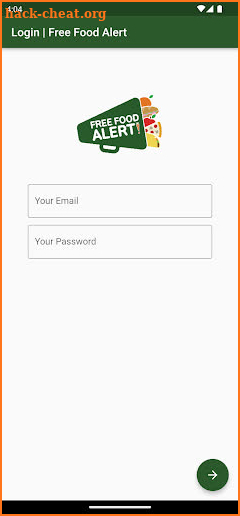 Free Food Alert screenshot