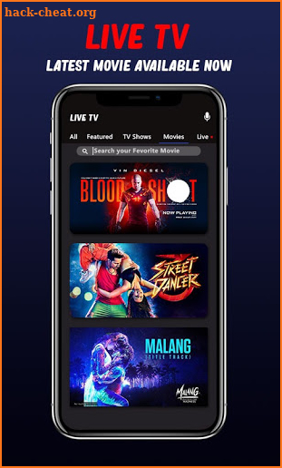 Free For HD TV : Live Cricket, Movies & TV Shows screenshot