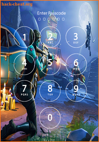 Free Fortnite Battle Royale Lock Screen screenshot