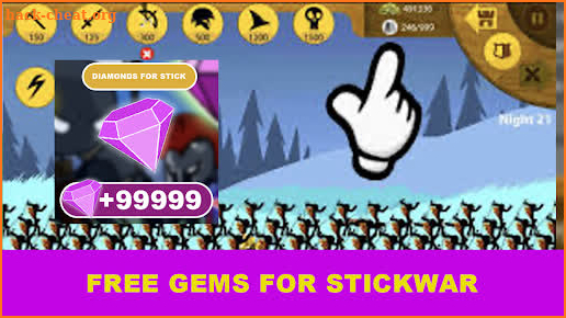 Free Gems For stick war New Trivia (guide) screenshot