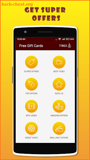 Free Gift Card Generator 2018 screenshot