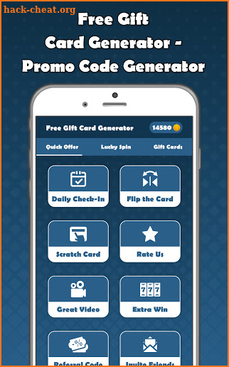 Free Gift Card Generator - Promo Code Generator screenshot