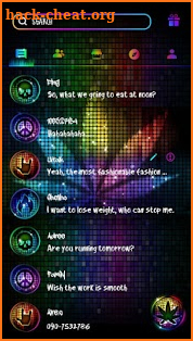 (FREE) GO SMS DISCO WEED THEME screenshot