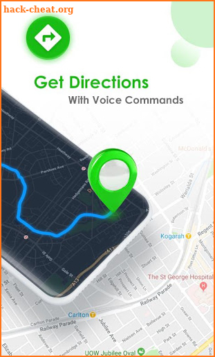 Free GPS Navigation & Maps Directions screenshot