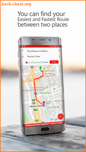 Free GPS Navigation, Directions, Live Traffic Maps screenshot