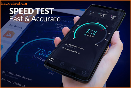 Free Internet Speed Test - Check My Network Speed screenshot