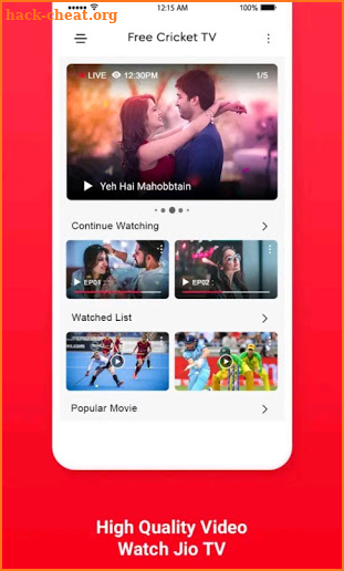 Free Jio Cinema - Jio TV Live HD Movies Free Guide screenshot