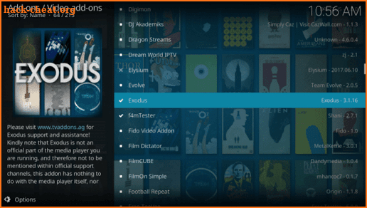 Free kodi Steamings screenshot